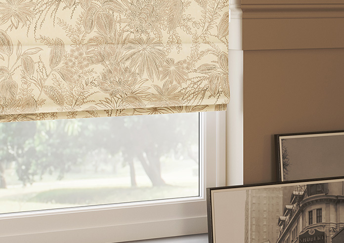 Maui, Sand - Motorised Roman Blind - Image 5